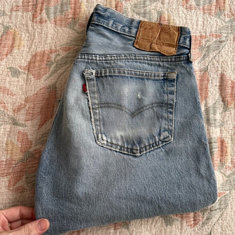 Vintage Levi's Cutoffs with Patch Size 30ish